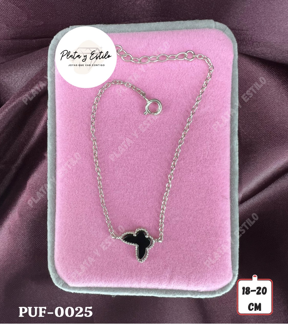Pulsera Van Cleef Mariposa Negra