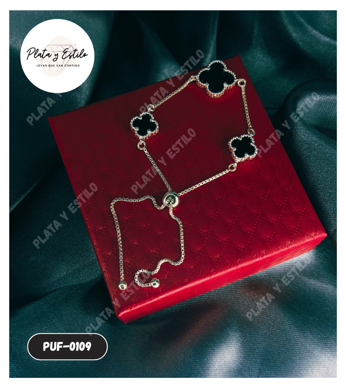 Pulsera Van Cleef 3 Blanca