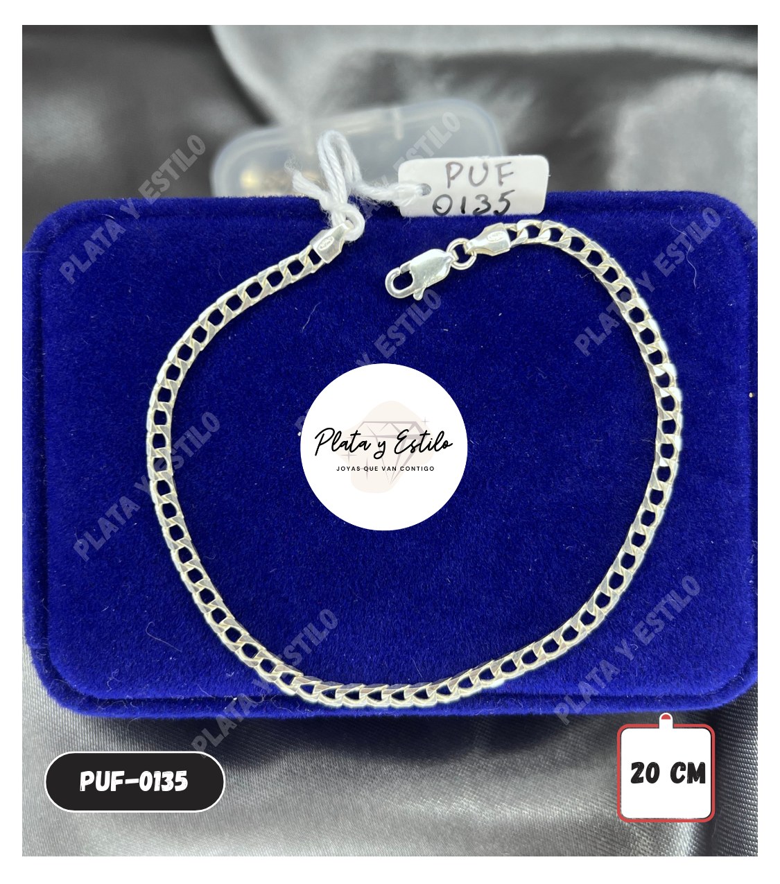 Pulsera Lomo cuadrada