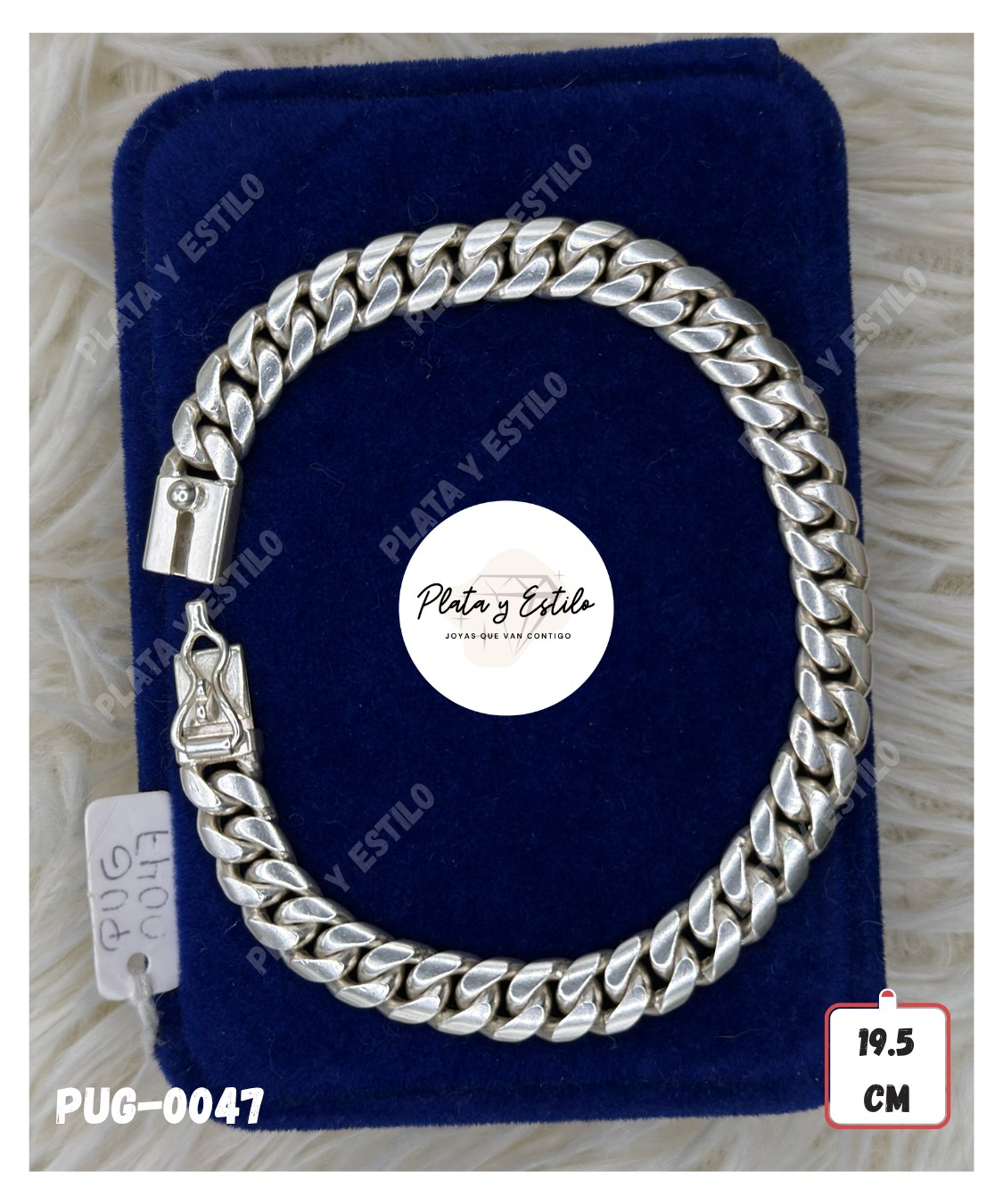 Pulsera Cubana broche de caja